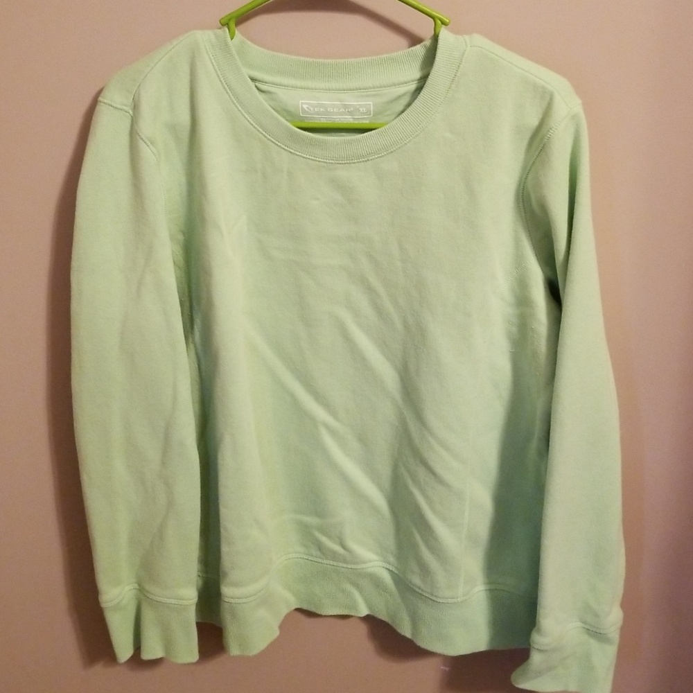 Lime green sweater